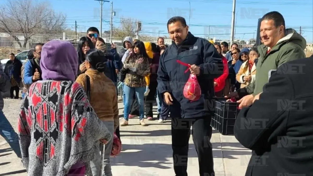 Benefician a 350 familias de Riberas con piernas de cerdo