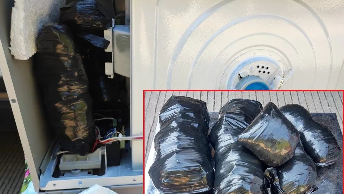 Detectan metanfetamina dentro de microondas en Sinaloa