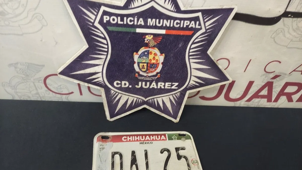 Manejaba Impala con placas sobrepuestas; lo detienen