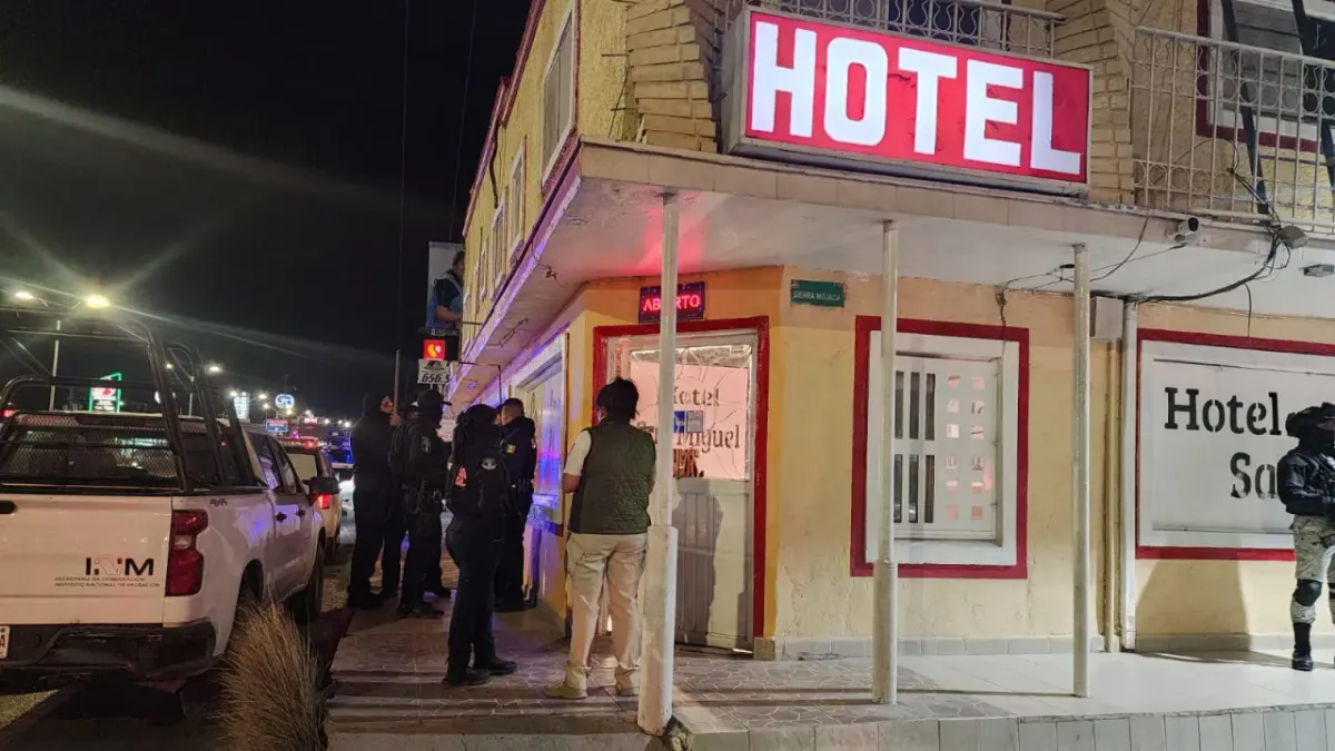 Hacen operativo para hallar personas indocumentadas en hoteles del estado