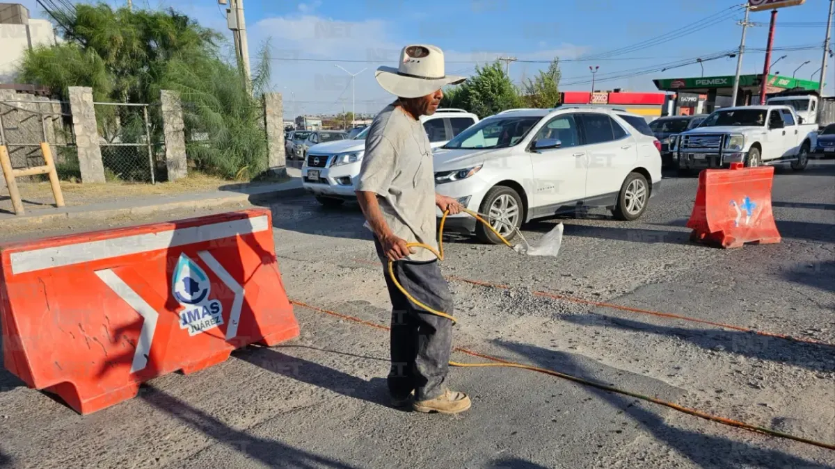 Bachea JMAS zona de la avenida Tecnológico