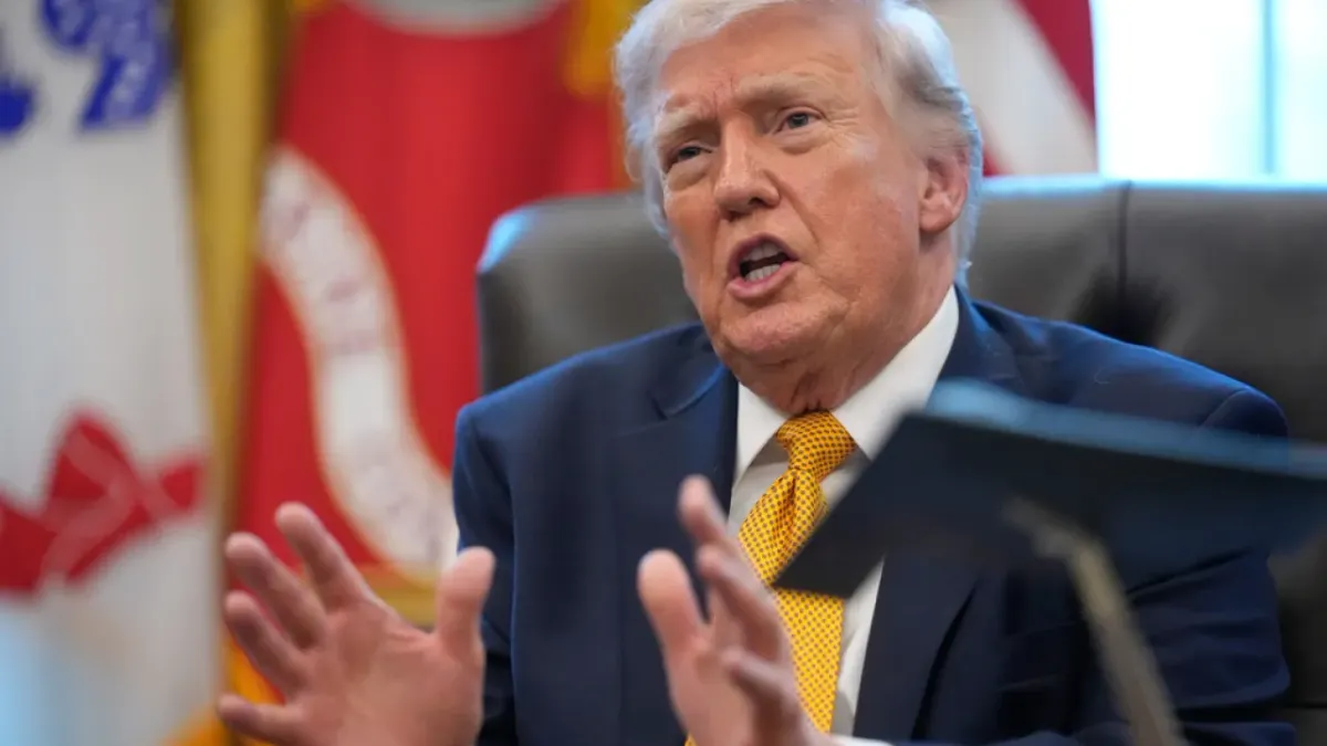 Reitera Trump amenaza de ofensiva unilateral contra cárteles en México