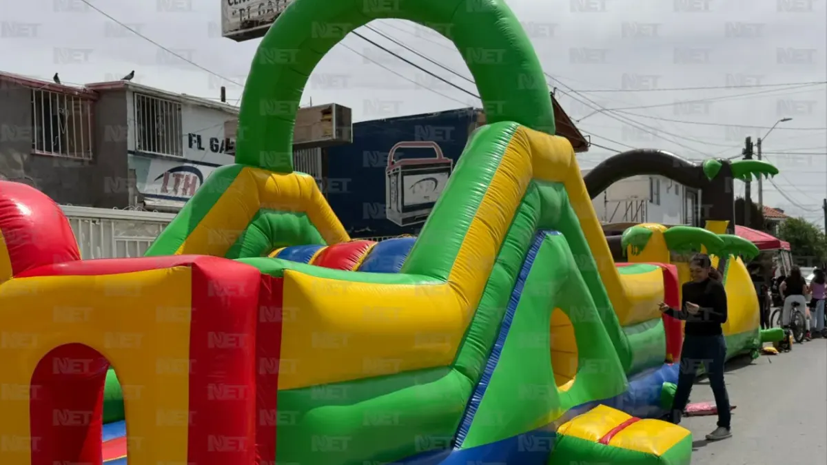 Convierte comunidad de El Granjero su avenida en fiesta vecinal
