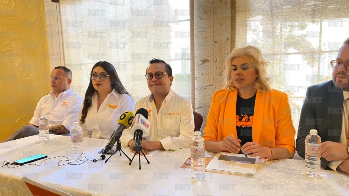 Respalda David Olivo a candidatos del MC en Juárez